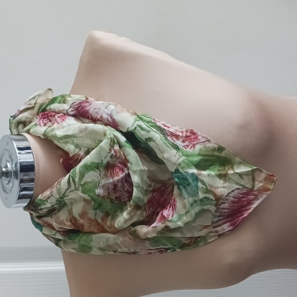 Patricia Nash Square Small Scarf for Neck or Bag accent